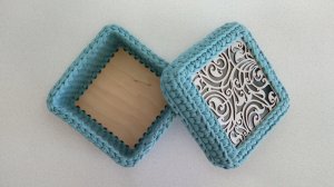 ВСЕ СЕКРЕТЫ КВАДРАТНОЙ КОРЗИНКИ !!! Корзинка с деревянным дном и с крышкой. Ровные углы в корзинке