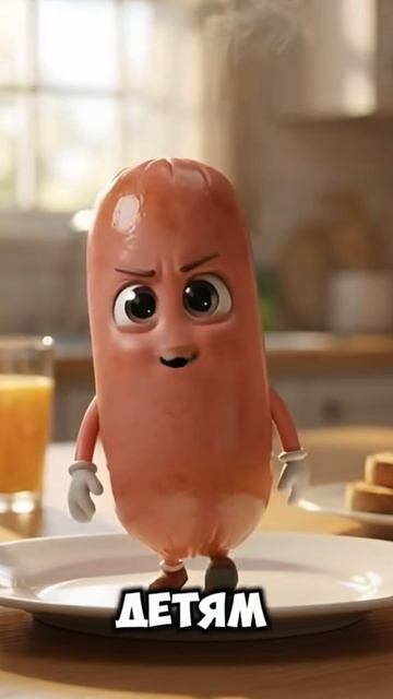НЕ польза детских СОСИСОК 🌭