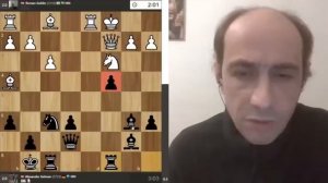 Нашел красивую тактику!  Интересная партия получилась