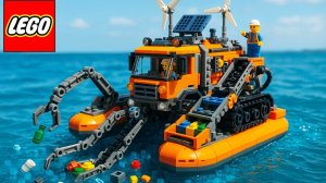 Lego Factory# Ocean Waste Processing Plant! 🌊♻️