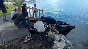 Установка пирса на воду ч.1