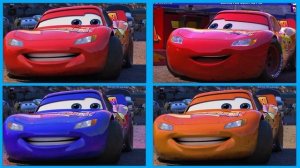 МАШИНКИ ДЛЯ ДЕТЕЙ МОЛНИЯ МАКВИН И ПОЖЕРАТЕЛЕЙ 🚗