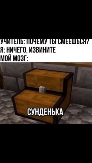 Задние парты) Приколы из Майнкрафт