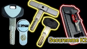 🔐Отмычки для замка Securemme K2 Topolino, Самоимпресия Lockpick Shop 💥