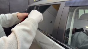 Видео установка плоских тюнинг дефлекторов для окон Jetour T1 / Джетур Т1