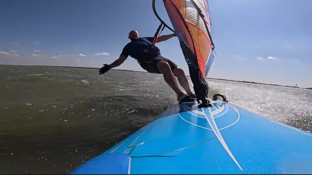 Мой личный рекорд скорости на виндсерфинге 🔥🤙😃