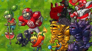 Растения против Зомби ПвЗ Fusion ОРДА ЗОМБИ Plants vs. Zombies Hybrid Mod PvZ мод Битва прохождение