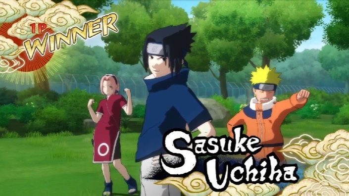NARUTO Ultimate Ninja STORM.Sasuke vs Neji [サスケVSネジ]