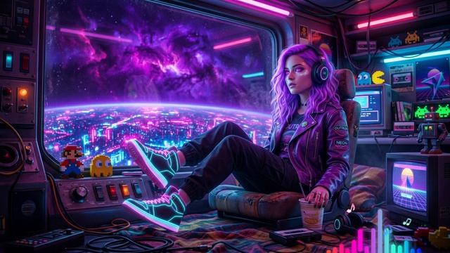 Neon Overdrive ｜ Synthwave Cyberpunk Music Mix 2026 🌌 Retrowave Electro смотреть онлайн