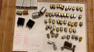 Серебро из 60 реле СССР. Грязный раствор