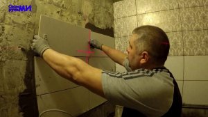 PRO плитку. Ремонт в ванной.