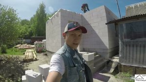 Лаги перекрытия на доме из газоблока  Дом ТМ