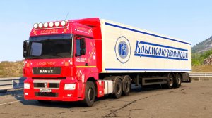 697 / ETS2 1.58 / Камаз-65206 / Албания - Греция.