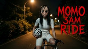 МОМО на велосипеде в 3 часа ночи. СТРАШИЛКИ МОМО