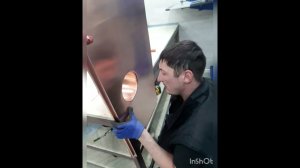 Круглые проходки в медной кровле по фен шуй,фальц и пайка изнутри