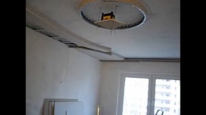6. Сложный потолок из гипсокартона- потом добавится натяжной