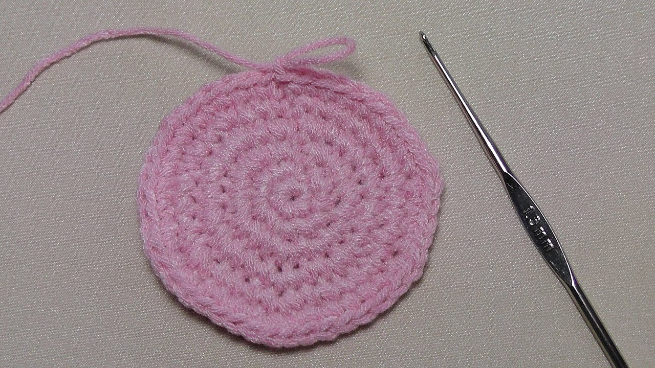 Урок вязания крючком КРУГА. Крючок для начинающих.Lesson crochet circle. смотреть онлайн