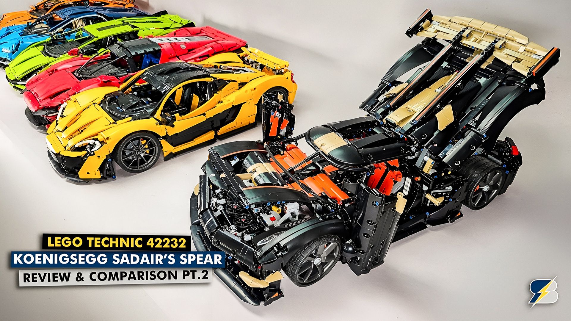 LEGO Technic 42232 Koenigsegg Sadair's Spear Review - Functions, Looks & Verdict (Pt. 2) смотреть онлайн