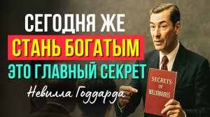 Стань МИЛЛИОНЕРОМ, используя ОДНУ ВЕЩЬ! Мощная ЛЕКЦИЯ НЕВИЛЛА ГОДДАРДА