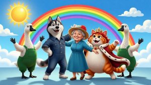 ТАНЦЫ⭐ КТО ТАНЦУЕТ КРУЧЕ? 🦊 Танцы животных | Веселый мультик для малышей