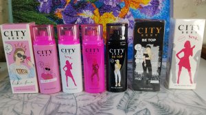 Cityparfum City S бюджетная парфюмерия.