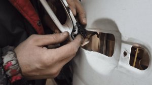тойота таун айс ремонт сдвижной двери.