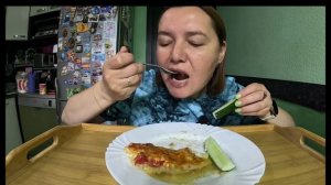 Мукбанг/Мясо по французский/Еда/Вкусная домашняя еда
