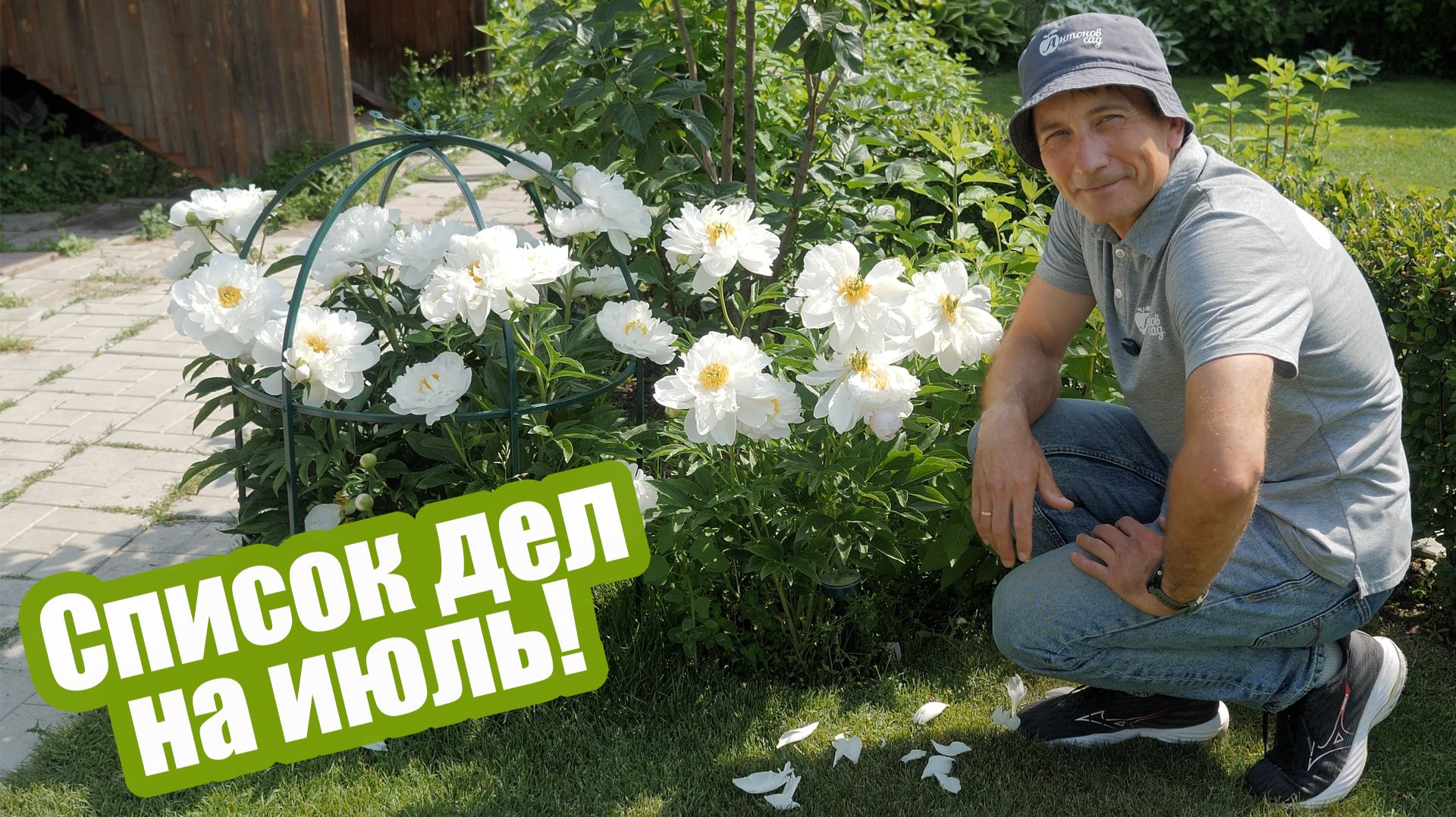 Июль: работы в саду, огороде и цветнике! смотреть онлайн