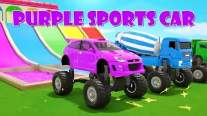 Телевизор SquareWheels - Десять в постели + Бинго - Популярные простые песни - Название цвета - B