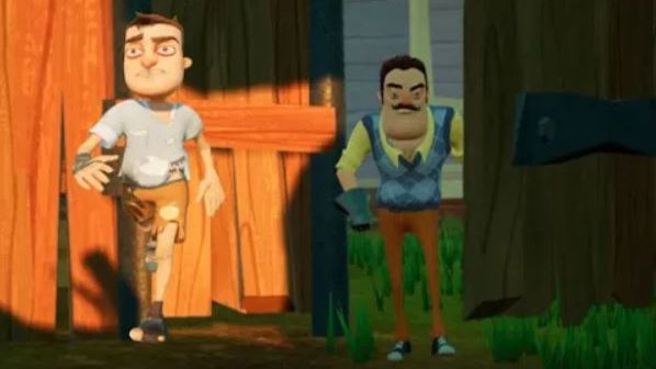 Я Вернулся! и Сбежал из Дома Соседа! игра Hello Neighbor#7
