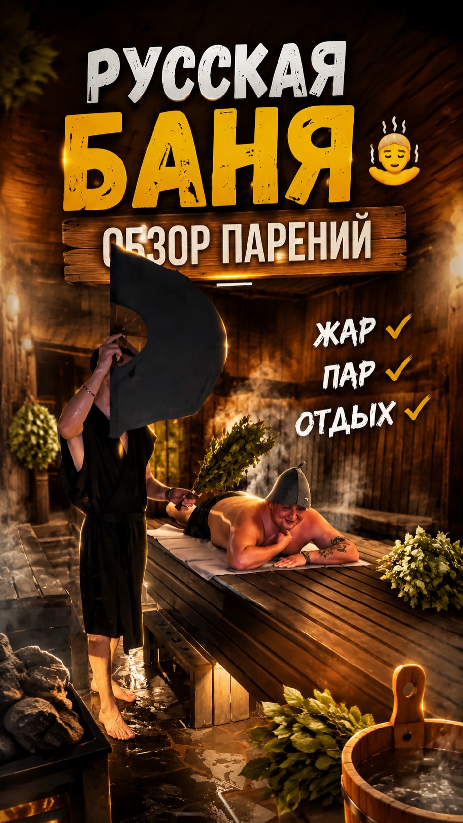 А вы любите баню? 🤘👍