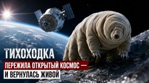Тихоходка пережила открытый космос — и вернулась живой