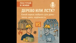 Дерево или ЛСТК? Какой каркас выбрать для дома — тепло, цена, надежность