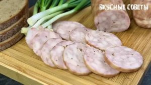 Беру ПЕРГАМЕНТ и КУРИЦУ - и получаю КОЛБАСУ! Домашняя колбаса, ШОК!
