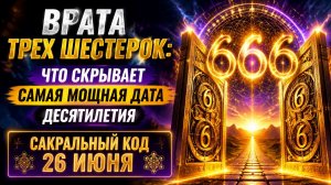 Врата трех шестерок. Что скрывает самая мощная дата десятилетия.