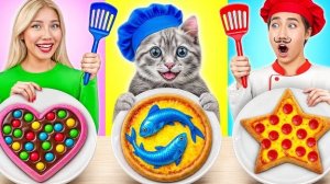 Кулинарный Челлендж с Котиком | Сумасшедшие Кулинарные Идеи
