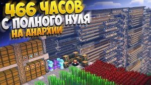 466 ЧАСОВ БЕЗДОНАТНОГО ВЫЖИВАНИЯ ПОСЛЕ ВАЙПА НА АНАРХИИ || МАЙНКРАФТ ХОЛИВОРЛД