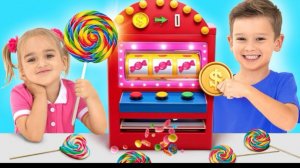 🍿 Волшебное приключение с игровым автоматом для детей