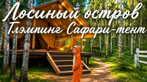Глэмпинг Сафари-тент, Лосиный остров 🦌 20-22.06.2026