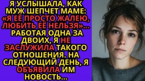 Жизненные Истории|Я услышала, как муж шепчет маме|Истории из жизни|Реальные истории|Аудиорассказы