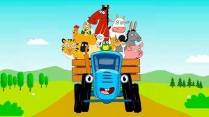 СИНИЙ ТРАКТОР 🚜🚜🚜 БОЛЬШОЙ СБОРНИК 🚜🚜🚜