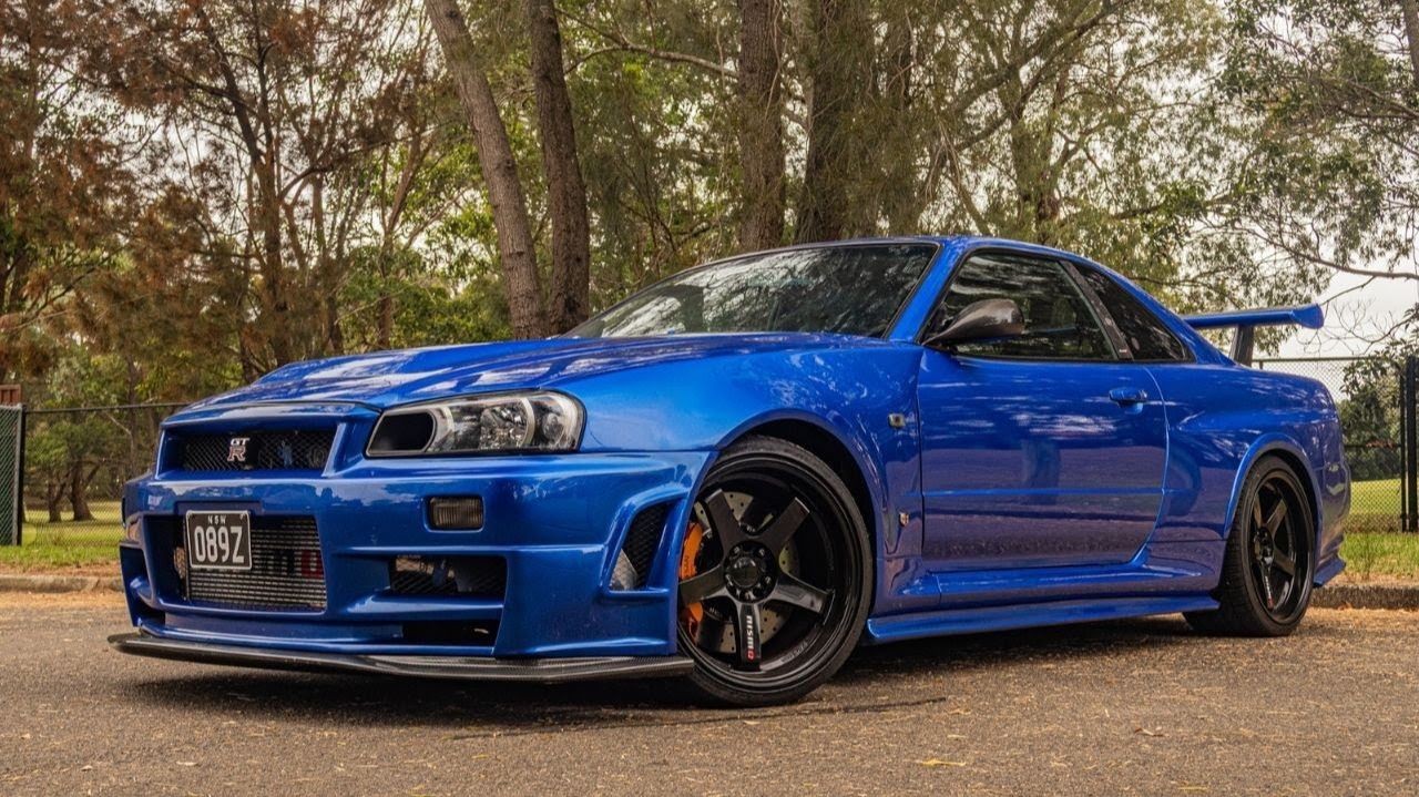 Nissan Skyline GT-R R34. ОФИЦИАЛЬНО 280 лошадиных сил, РЕАЛЬНО 900 смотреть онлайн