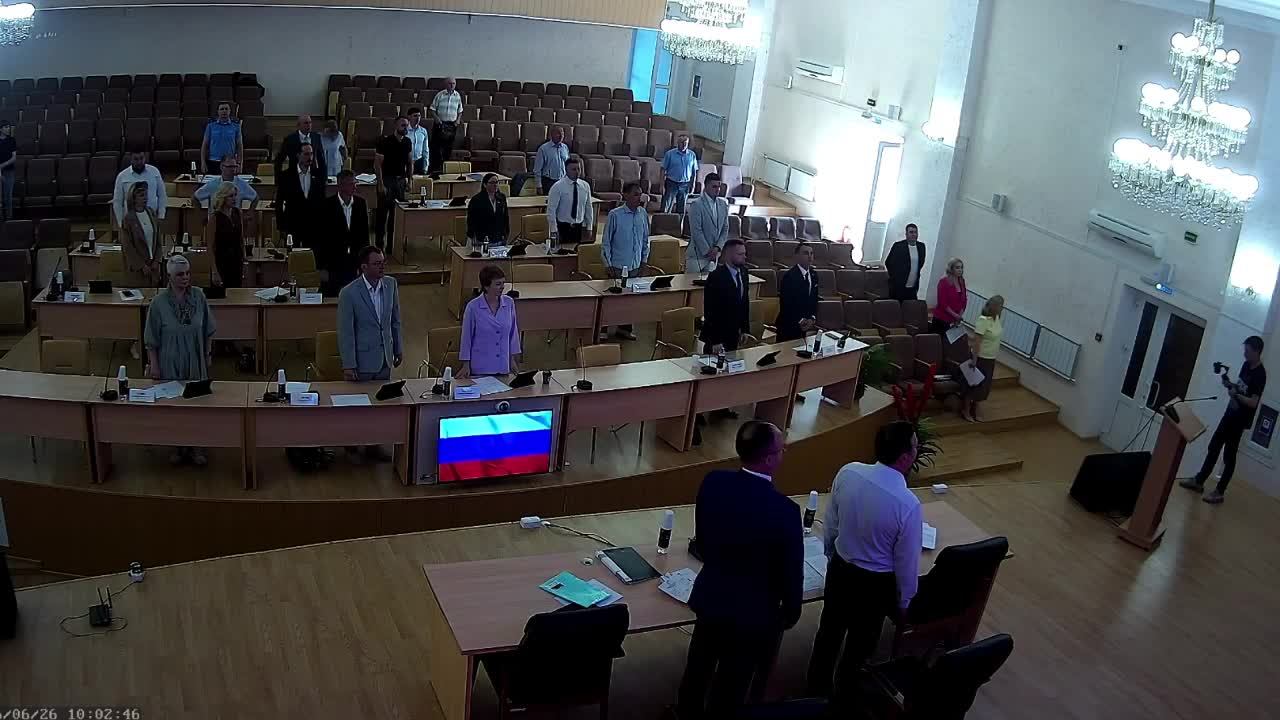 Заседание сессии Собрания депутатов МГО