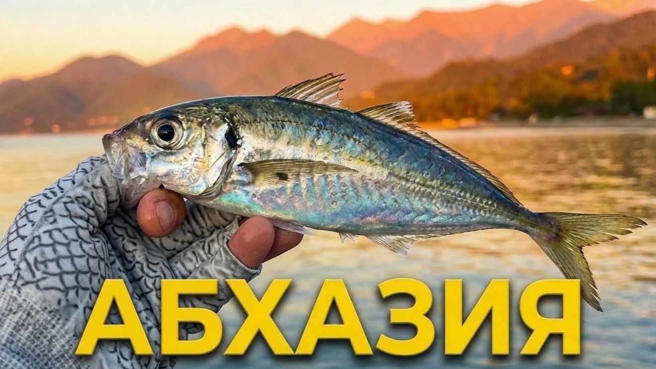 Рыбалка в Абхазии июнь