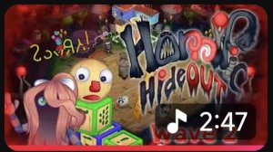 (АНИМИРОВАНО) Хоррор Логово Вся Песня 2 Волна | (ANIMATED) Horror Sideout 2 Wave
