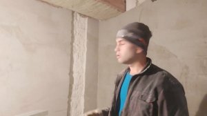 Вентиляция в бане с пылевой завесой. Работа от пола до кровли за 5 минут. Timelapse