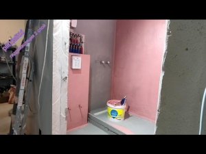 Гидроизоляция 2 слой. Душевая +ванная.