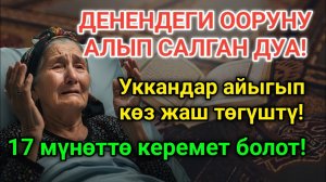 Күчтүү дуба денедеги ооруну чыгарып таштайт! 17 мүнөттө айыгуу келет!