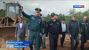 Губернатор Александр Соколов с рабочим визитом побывал в Зуевском районе