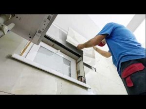 Облицовка ванной комнаты ч.26 Окно ( результат)